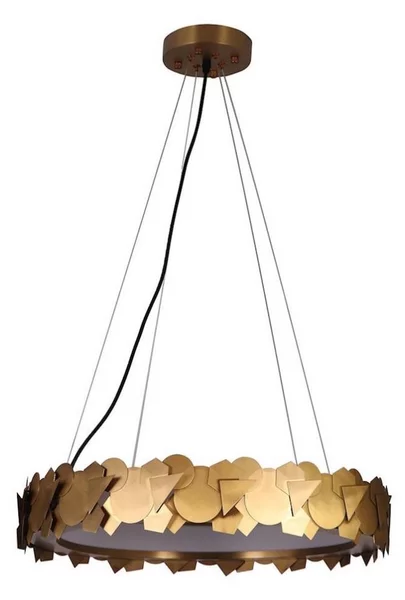 Lampadario LED a sospensione con filo SOHO GOLD LED/24W/230V
