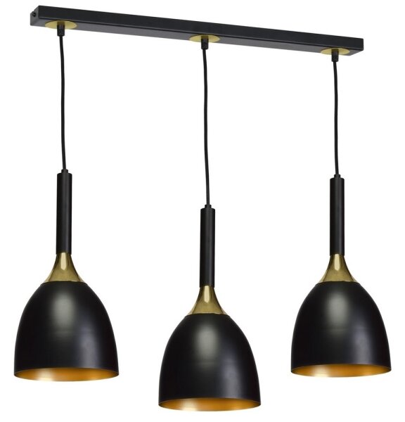 Lampadario a sospensione con filo CLARK 3xE27/60W/230V