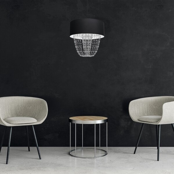 Lampadario a sospensione con filo ALMERIA 1xE27/60W/230V