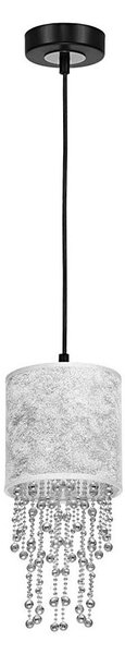 Lampadario a sospensione con filo ALMERIA 1xE27/60W/230V