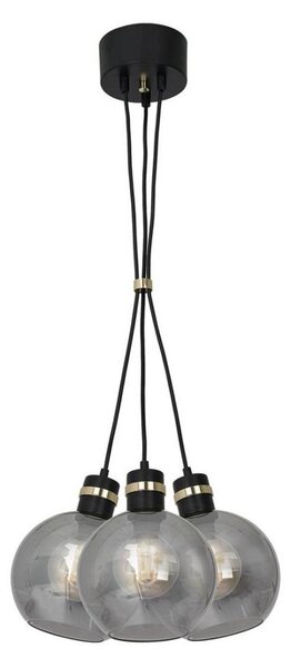Lampadario su fune OMEGA 3xE27/60W/230V