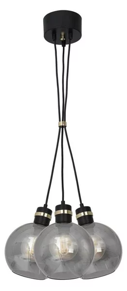 Lampadario su fune OMEGA 3xE27/60W/230V