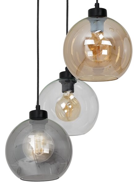 Lampadario su filo SOFIA 3xE27/60W/230V mix