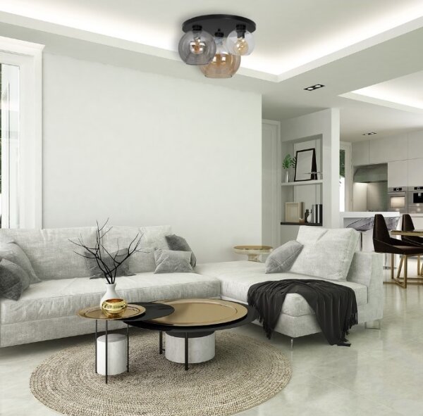 Plafoniera SOFIA 3xE27/60W/230V mix