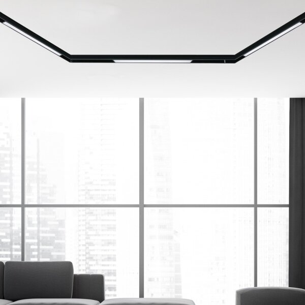 Lampada LED per sistema a binario MAGNETIC TRACK LED/12W/48V