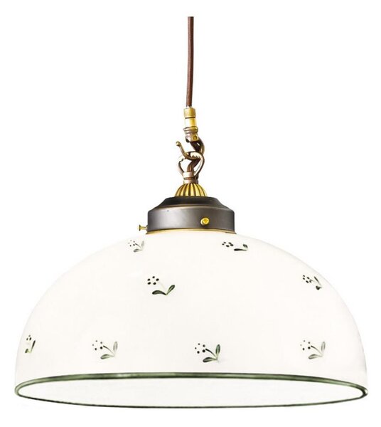 Kolarz 731.32.28 - Lampadario a sospensione con filo NONNA 1xE27/75W/230V diametro 36 cm verde