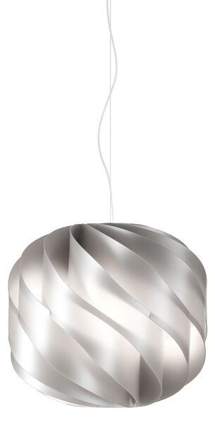 Sospensione Moderna Globe Polilux ® Argento E Metallo Cromo 1 Luce E27