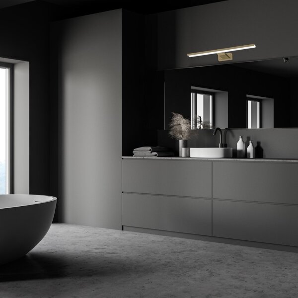 Illuminazione LED per specchio da bagno SHINE LED/13,8W/230V 60 cm IP44 ottone