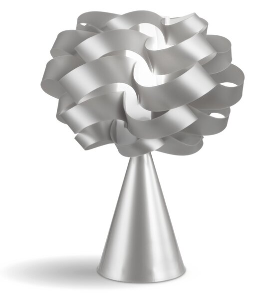 Lampada Da Scrivania-Ufficio Moderna Cloud Polilux ® Argento 1 Luce E14
