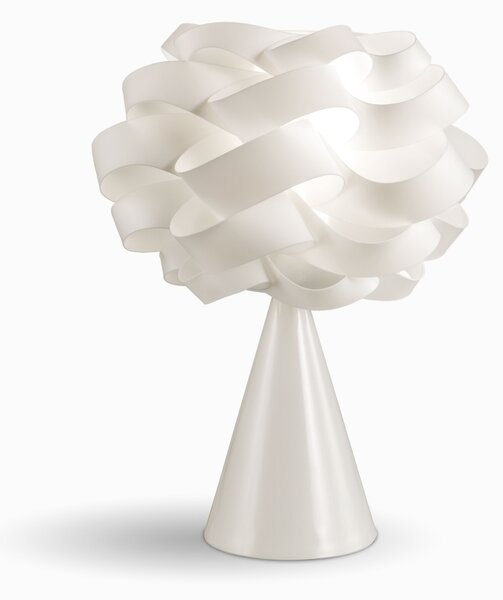 Lampada Da Scrivania-Ufficio Moderna Cloud Polilux ® Bianco 1 Luce E14