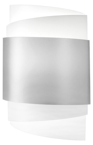 Applique Moderna Bea Polilux ® Argento 1 Luce E27