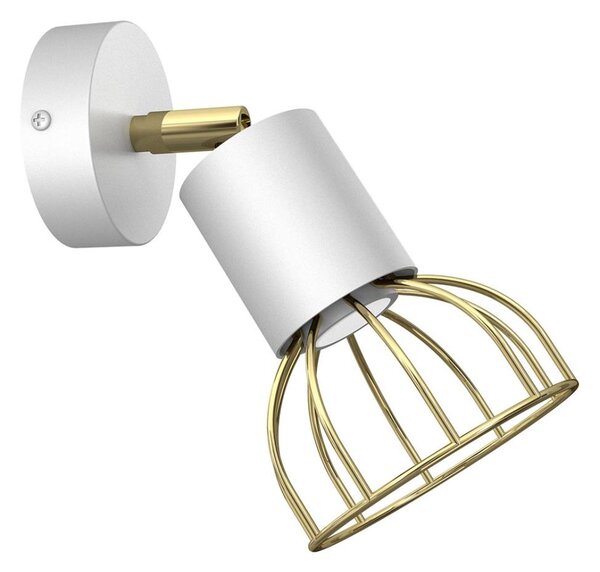 Faretto da muro DANTE 1xGU10/25W/230V bianco/oro