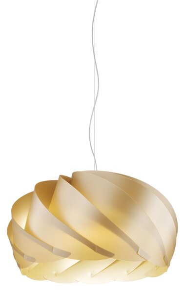 Sospensione Moderna Half Globe Polilux ® New Gold E Metallo Cromo 1 Luce E27
