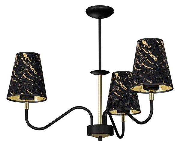 Lampadario su palo HERMES 3xE27/60W/230V