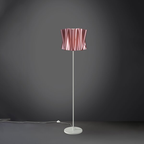 Piantana Moderna Folio Polilux ® Pink Metal E Metallo 1 Luce E27