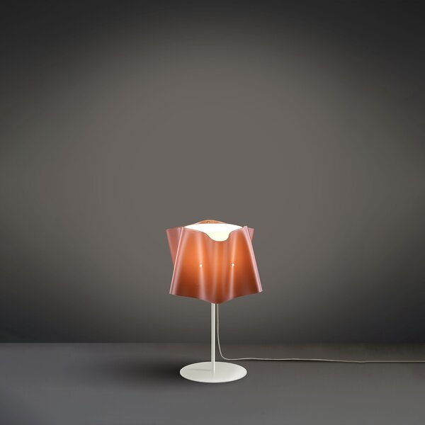 Lampada Da Scrivania-Ufficio Moderna Folio Polilux ® Rame E Metallo 1 Luce E27