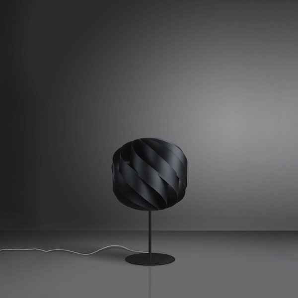 Lampada Da Scrivania-Ufficio Moderna Globe Polilux ® Nero E Metallo 1 Luce E27