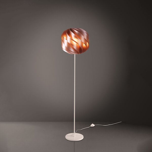 Piantana Moderna Globe Polilux ® Rame E Metallo 1 Luce E27