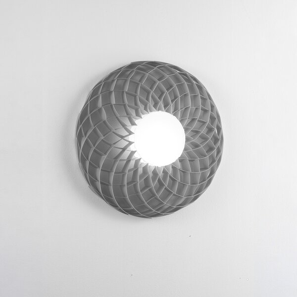 Applique Moderna Dalia Polilux ® Argento 3 Luci Gx53