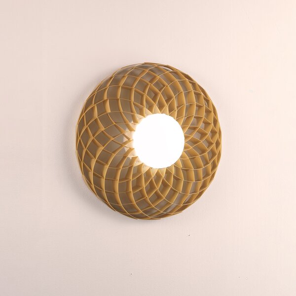 Applique Moderna Dalia Polilux ® New Gold 3 Luci Gx53 6,5W 3000K