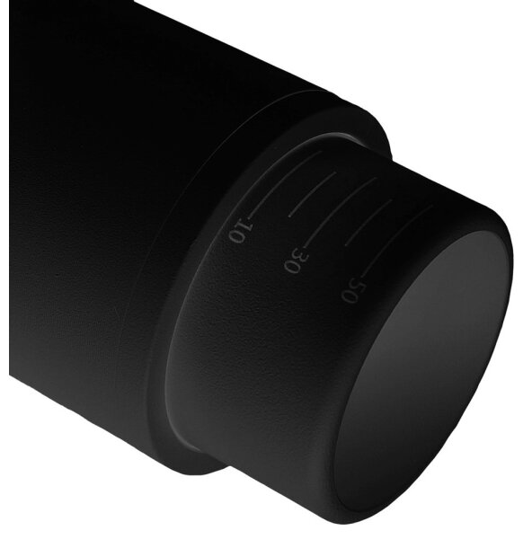 Faretto per sistema a binario MICA 1xGU10/25W/230V Monofase nero