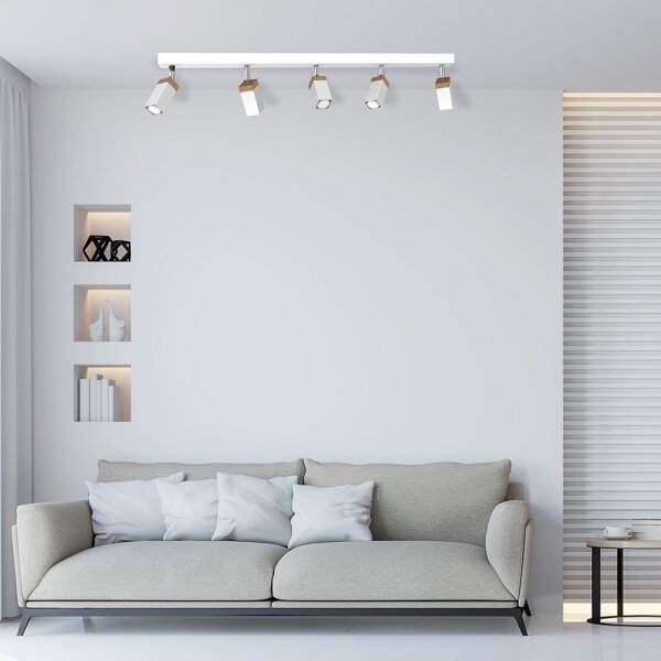 Luce Spot SOLO 5xGU10/MR11/40W/230V bianco