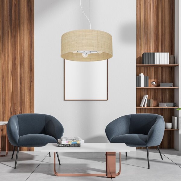 Lampadario su corda MARSHALL 3xE27/60W/230V