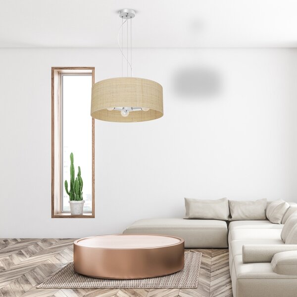 Lampadario su corda MARSHALL 3xE27/60W/230V