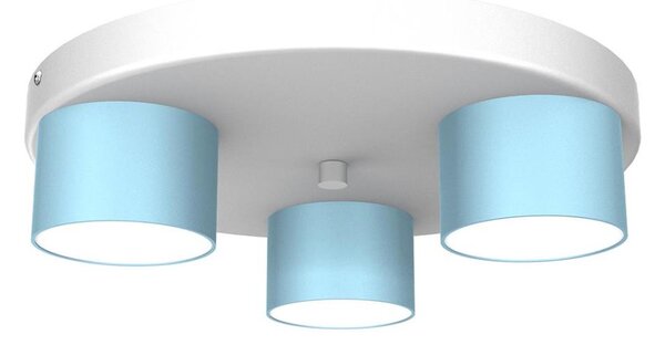 Plafoniera DIXIE 3xGX53/11W/230V blu