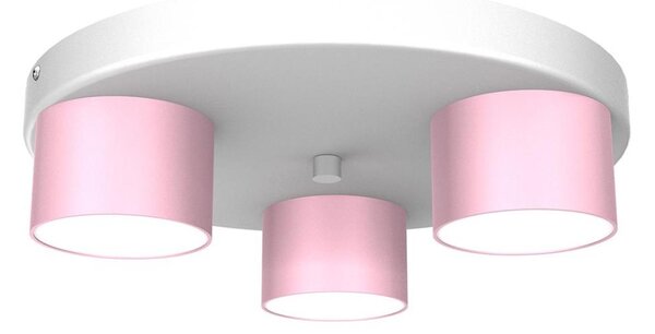 Plafoniera DIXIE 3xGX53/11W/230V rosa