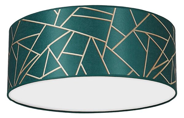 Plafoniera ZIGGY 2xE27/60W/230V verde/oro