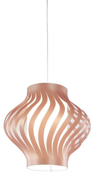 Sospensione Moderna Larga Helios Polilux ® Rame 1 Luce E27