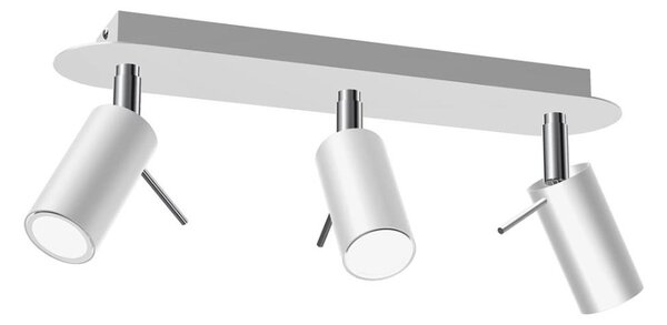 Faretto PRESTON 3xGU10/40W/230V bianco
