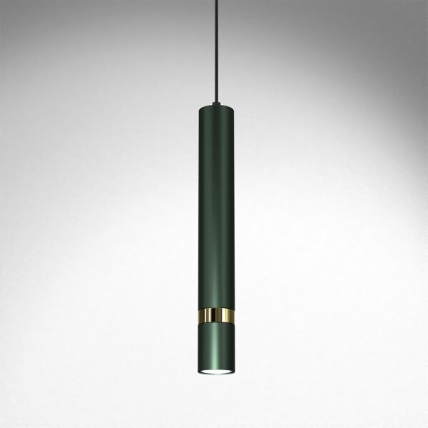 Lampada a sospensione su cavo JOKER 1xGU10/25W/230V verde/oro