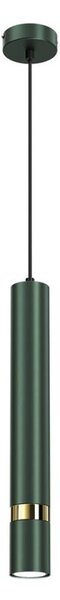 Lampada a sospensione su cavo JOKER 1xGU10/25W/230V verde/oro