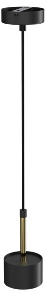 Lampadario su corda ARENA 1xGX53/11W/230V nero/oro
