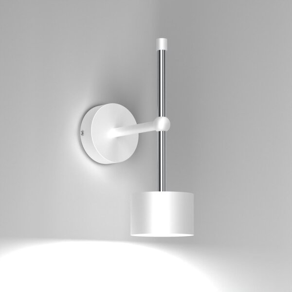 Applique ARENA 1xGX53/11W/230V bianco/cromo