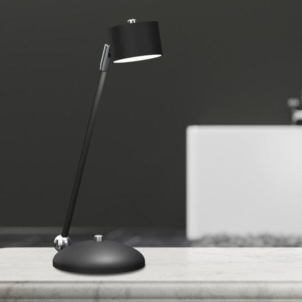 Lampada da tavolo ARENA 1xGX53/11W/230V nero/cromo