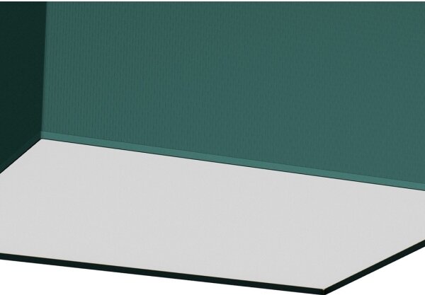 Plafoniera VERDE 3xE27/60W/230V 50x50 cm verde