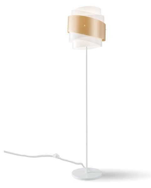 Piantana Moderna Bea Polilux ® New Gold E Metallo 1 Luce E27