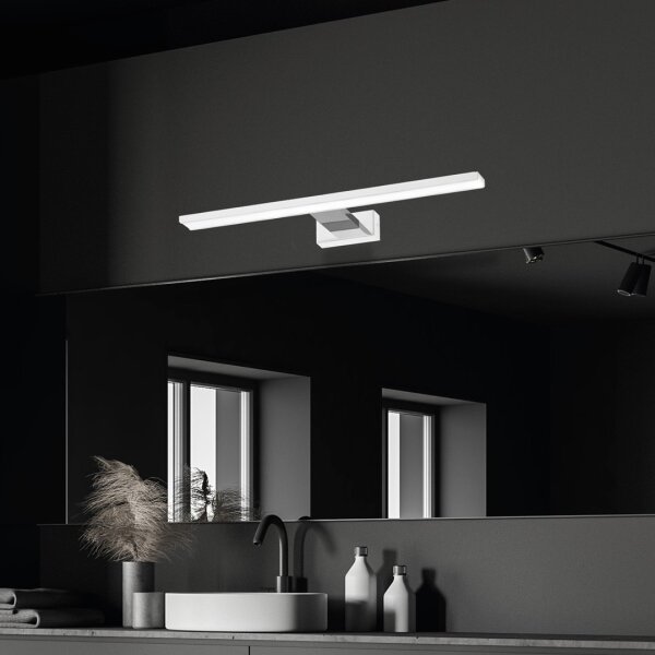 Illuminazione a LED per specchio da bagno SHINE LED/13,8W/230V 60 cm IP44 bianco/cromo