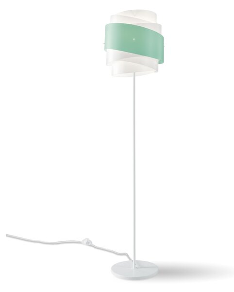 Piantana Moderna Bea Polilux ® Verde Pastello E Metallo 1 Luce E27