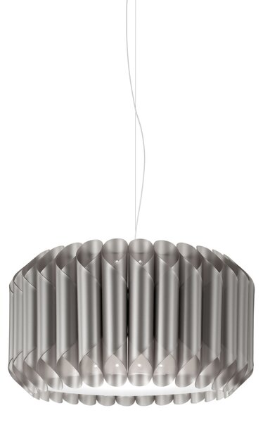 Sospensione Moderna Louise Polilux ® Argento E Metallo Cromo 1 Luce E27