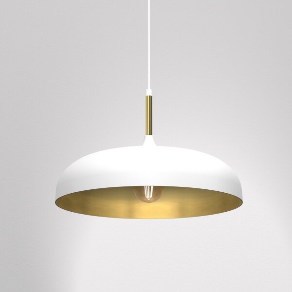 Brilagi - Lampadario a sospensione con filo ABRAHAM 1xE27/60W/230V diametro 45 cm bianco