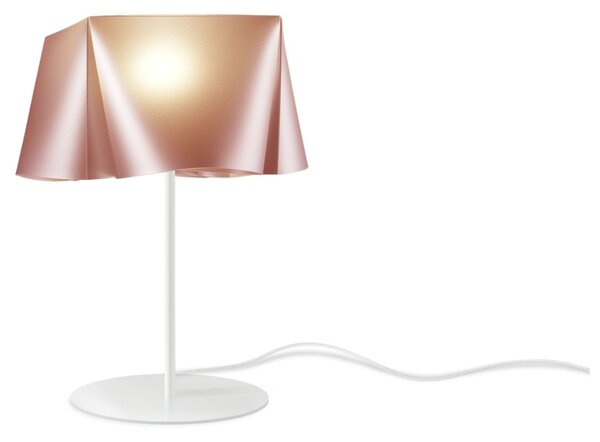 Lampada Da Scrivania-Ufficio Moderna Wanda Polilux ® Rame E Metallo 1 Luce E14