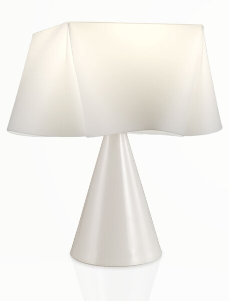 Lampada Da Scrivania Moderna Wanda Polilux ® Bianco 1 Luce E14