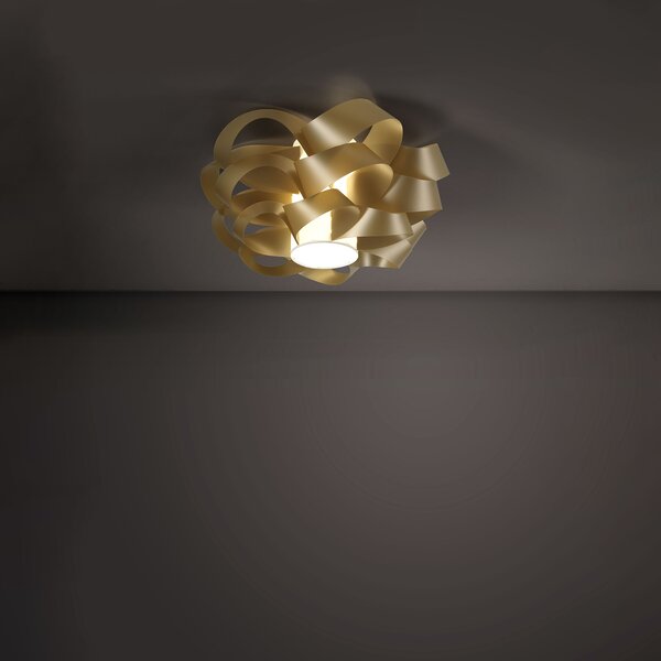 Plafoniera Moderna Cloud Polilux ® New Gold 1 Luce E27