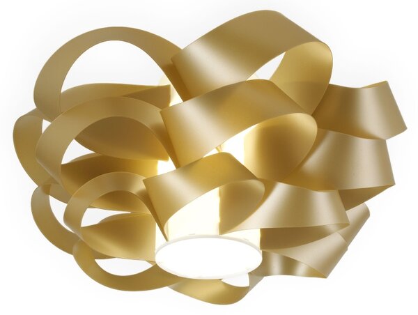 Plafoniera Moderna Cloud Polilux ® New Gold 2 Luci E27