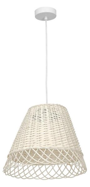 Lampadario su corda VIMINI 1xE27/40W/230V rattan