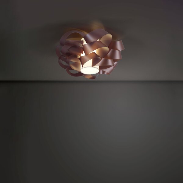 Plafoniera Moderna Cloud Polilux ® Pink Metal 1 Luce E27